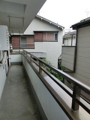 View. Spacious balcony