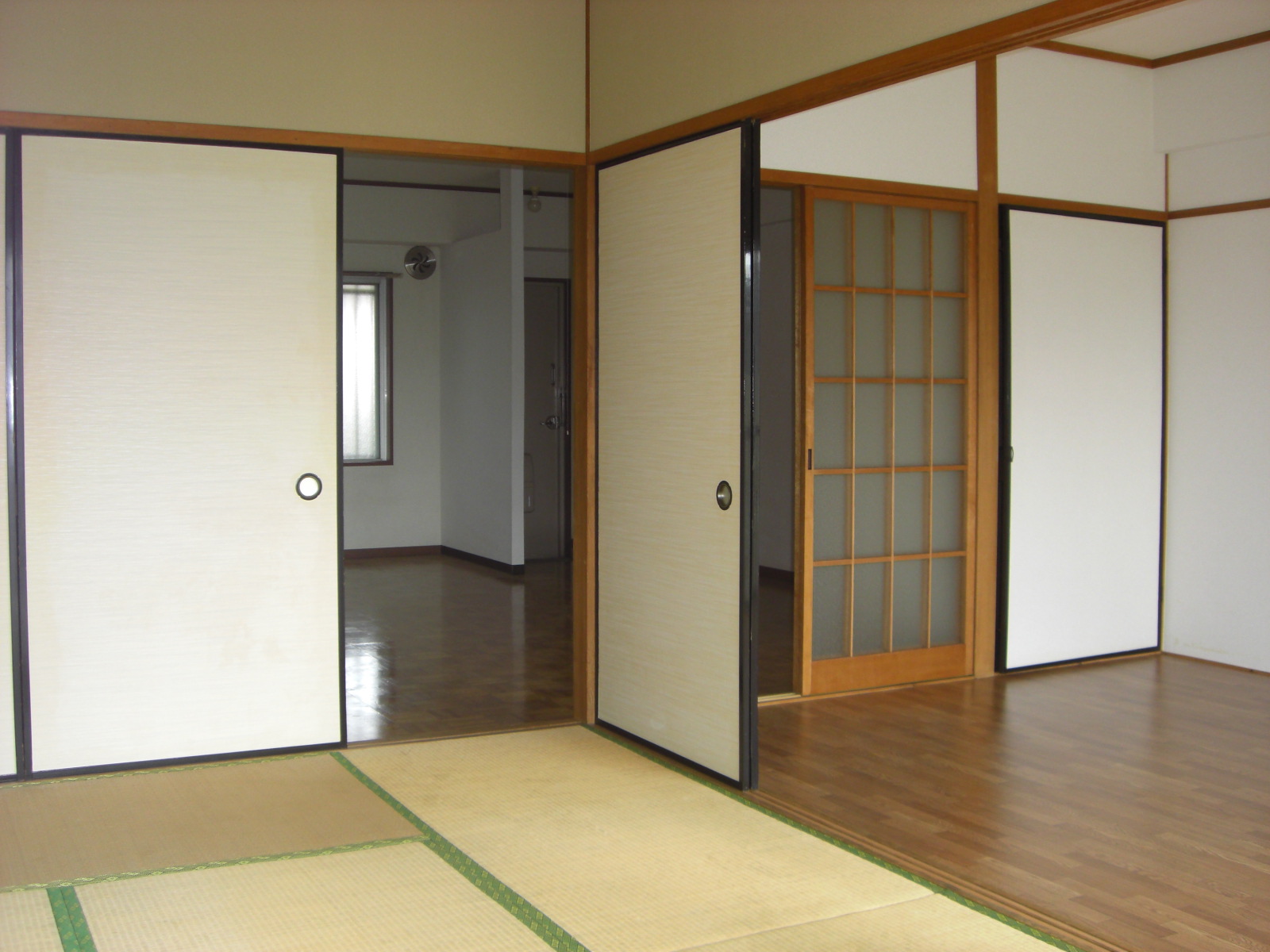 Living and room. Western-style from the Japanese-style room