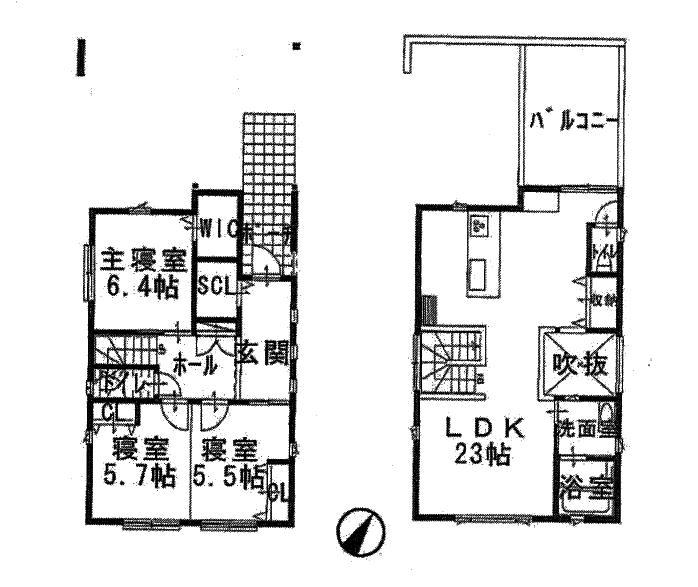Floor plan. 37,800,000 yen, 3LDK, Land area 116.22 sq m , Building area 102.59 sq m