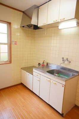 Kitchen. Windowed kitchen with natural light