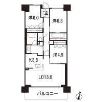 Floor: 3LDK + WIC, the occupied area: 80.96 sq m, Price: 26,820,000 yen, now on sale