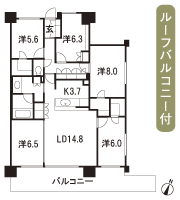 Floor: 5LDK + 3WIC, occupied area: 111.2 sq m, Price: 43,050,000 yen, now on sale