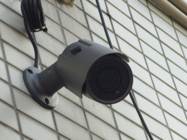 Security. With security cameras