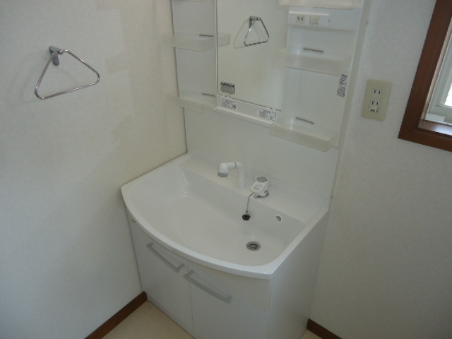 Washroom. It is with a popular shampoo dresser