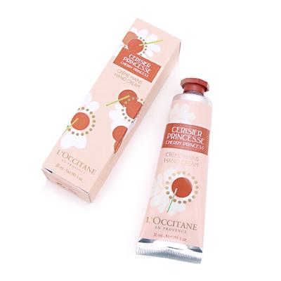 Present. We your visit, Get the "L'Occitane Cherry Princess Hand cream" and had you fill customers omission popular questionnaire! 