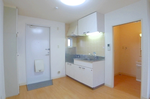 Kitchen. It is a photograph of the 202 in Room