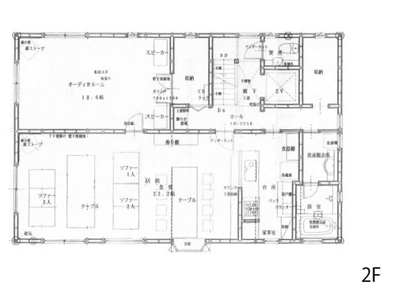 Floor plan. 59 million yen, 7LDK, Land area 9,586 sq m , Building area 250 sq m