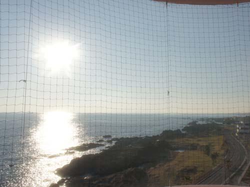 View photos from the dwelling unit. Shooting from the balcony side