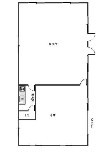 Floor plan. 19,800,000 yen, 2K, Land area 575 sq m , Building area 92.89 sq m
