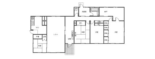 Floor plan. 22 million yen, 4LDK, Land area 2031 sq m , Building area 130.52 sq m