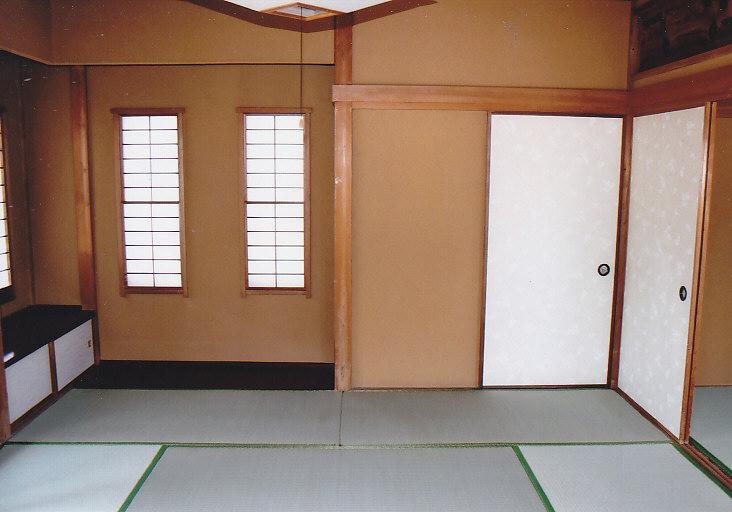 Other introspection. Alcove with a Japanese-style