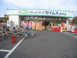 Dorakkusutoa. Drag Seimusu canal shop 300m until (drugstore)