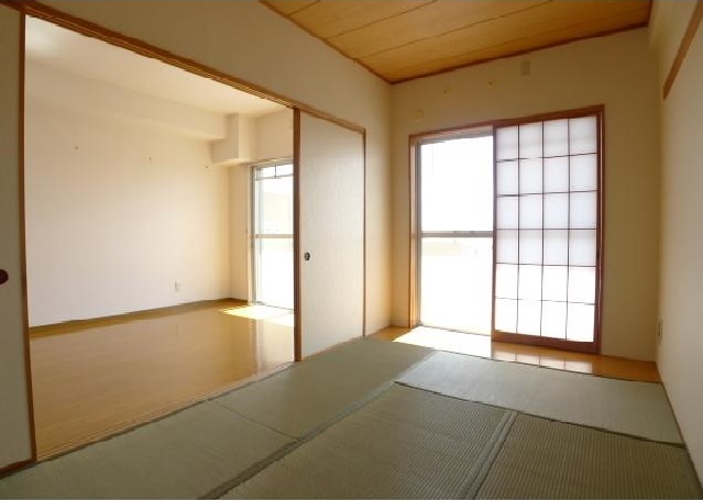 Living and room. Is a Japanese-style room to be healed heart