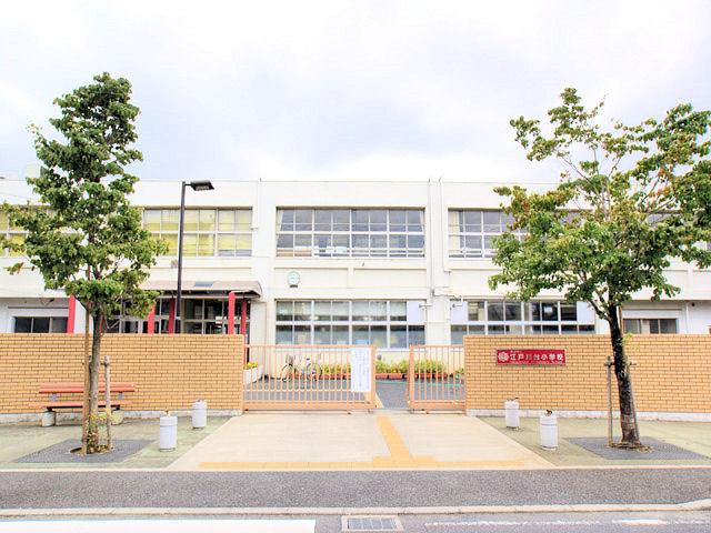 Primary school. Nagareyama Municipal Edogawadai to elementary school 1120m