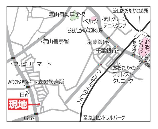 Local guide map. Please come directly to local weekend.