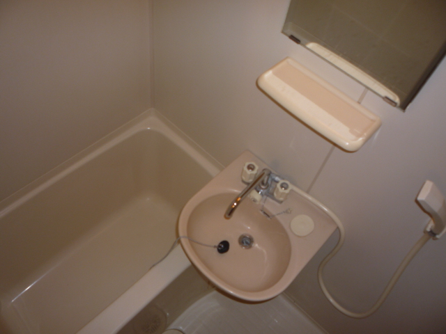 Bath. Hot water supply equation bathroom Washbasin