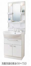 Washroom. Easy-to-use shampoo dresser at large