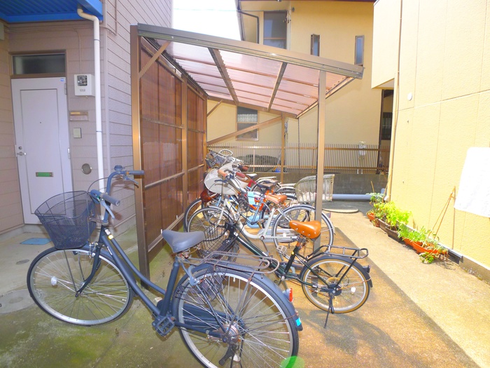 Other common areas. Bicycle-parking space