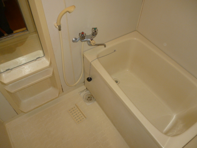 Bath. Hot water supply equation, Bathroom with shower