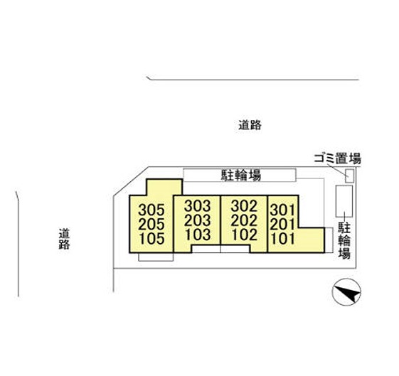 Parking lot. layout drawing