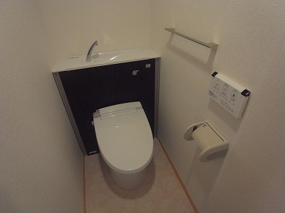 Toilet. With Washlet