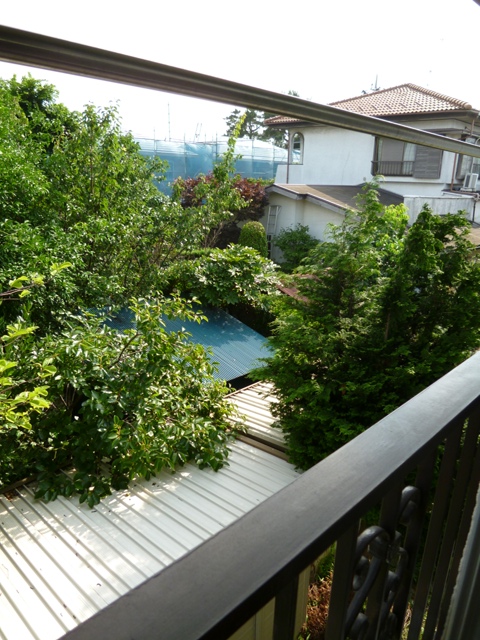 Balcony. Facing south in sunny