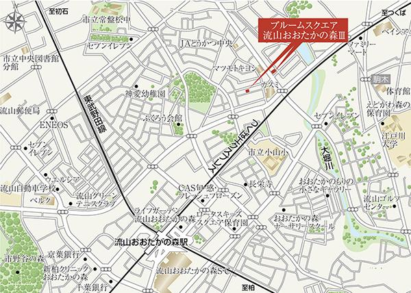 Local guide map.  ※ Near the guide map