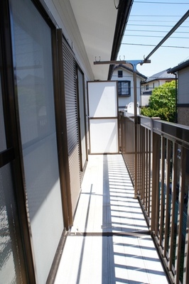 Balcony. Spacious balcony