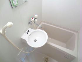 Bath. With bathroom dryer