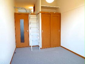 Living and room. Loft type Closet equipped