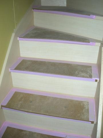 Other. Stairs before completion