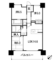 Floor: 3LDK, occupied area: 70.18 sq m