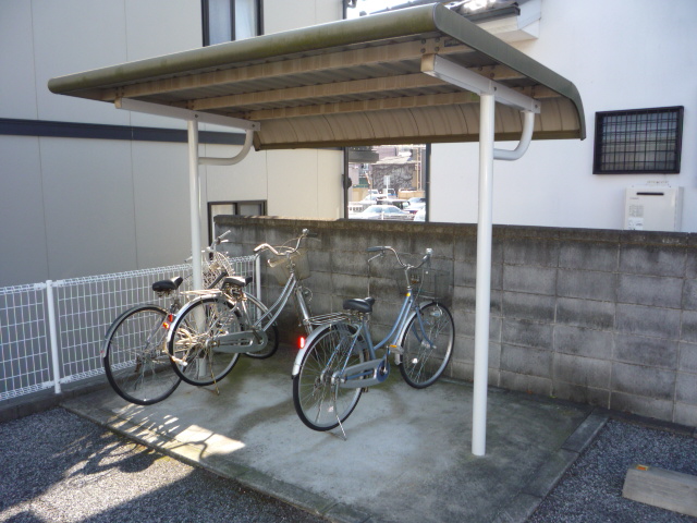 Other common areas. On-site bicycle parking on