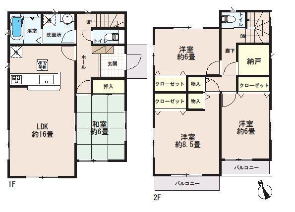 Floor plan.  ◆ Want Good Precisely because a long time live house, Dream of my home stocked also serves as a well-equipped. It is currently under construction !! local at any time because it will guide you, Please feel free to contact us.