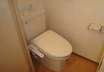 Toilet. Washlet similar