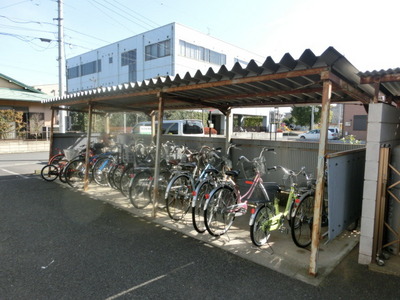 Other common areas. Bicycle-parking space