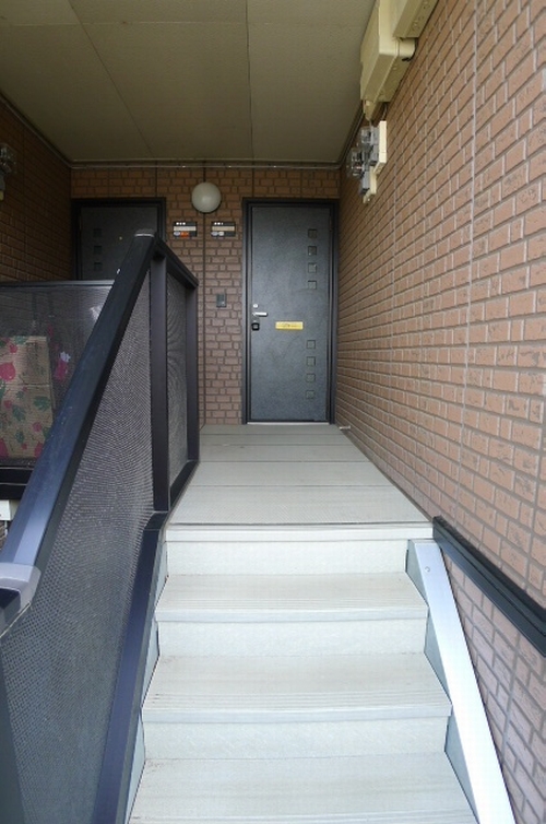 Other common areas. In Staircase, It will prevent the even get wet on a rainy day