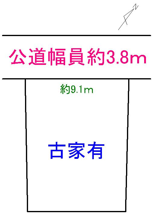 Compartment figure. Land price 9.9 million yen, Land area 119.9 sq m layout