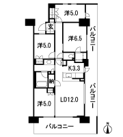 Floor: 4LD ・ K + N (storeroom) + WIC (walk-in closet), the occupied area: 80.68 sq m, Price: TBD