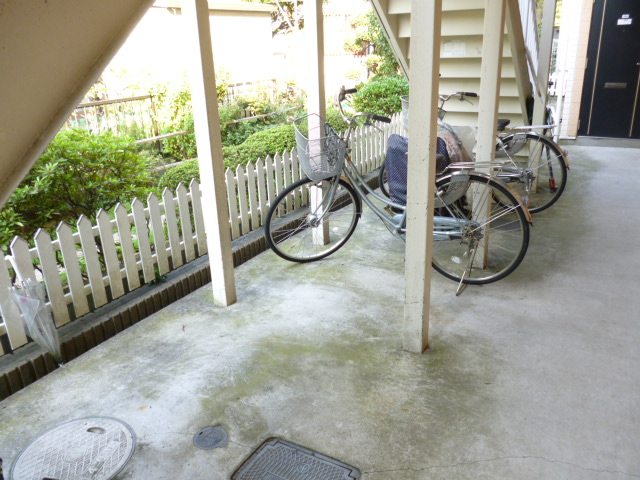 Other common areas. Under the stairs Bicycle parking space