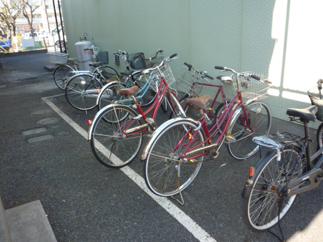 Other common areas. Bicycle parking space