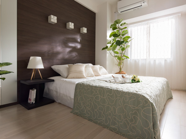 Interior.  [Master bedroom] Bedroom invites a deep sleep and refreshing awakening is, Stuck on the quality of comfort more than anything.