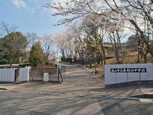 Junior high school. Nagareyama Municipal Nishihatsuishi until junior high school 922m