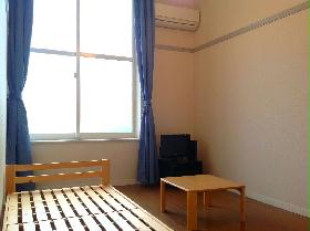 Living and room. Single bed  ※ Some rooms without equipment