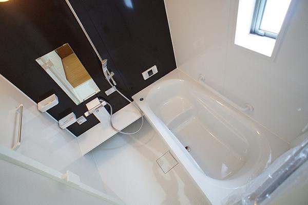 Bathroom. Spacious bathroom with the children enjoy the bath time