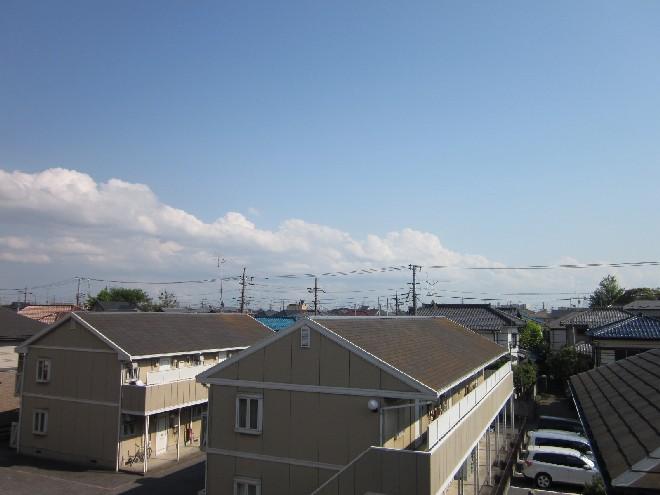 View photos from the dwelling unit. South side view of the front has been opened