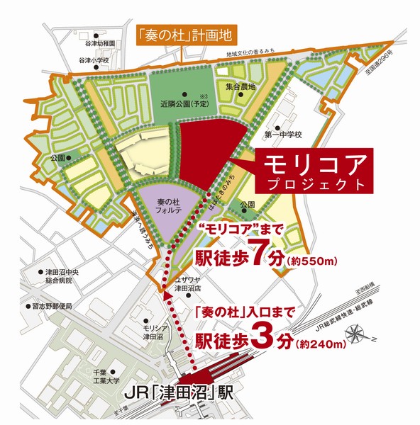 Kanade Mori ・ Area conceptual diagram