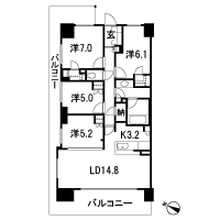 Floor: 4LDK + 2WIC + N, the occupied area: 90.72 sq m, Price: TBD