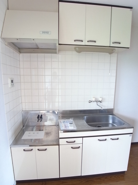 Kitchen. Gas stove installation Allowed! Kitchen cuisine can be effortless!