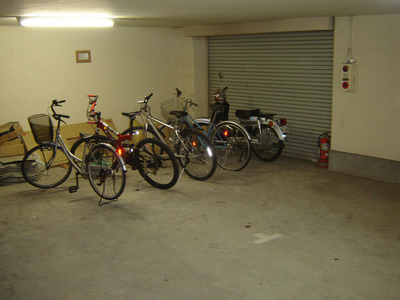 Other common areas. Bicycle-parking space